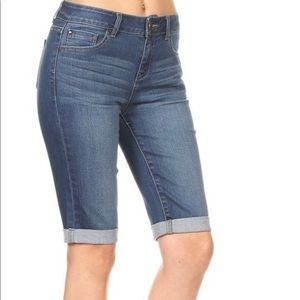 Bermuda Jean Shorts